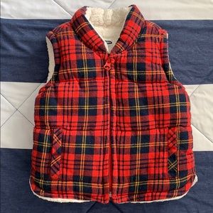 ❗️Last Chance ❗️ 🎉HP🎉 Old Navy Plaid Cozy Vest